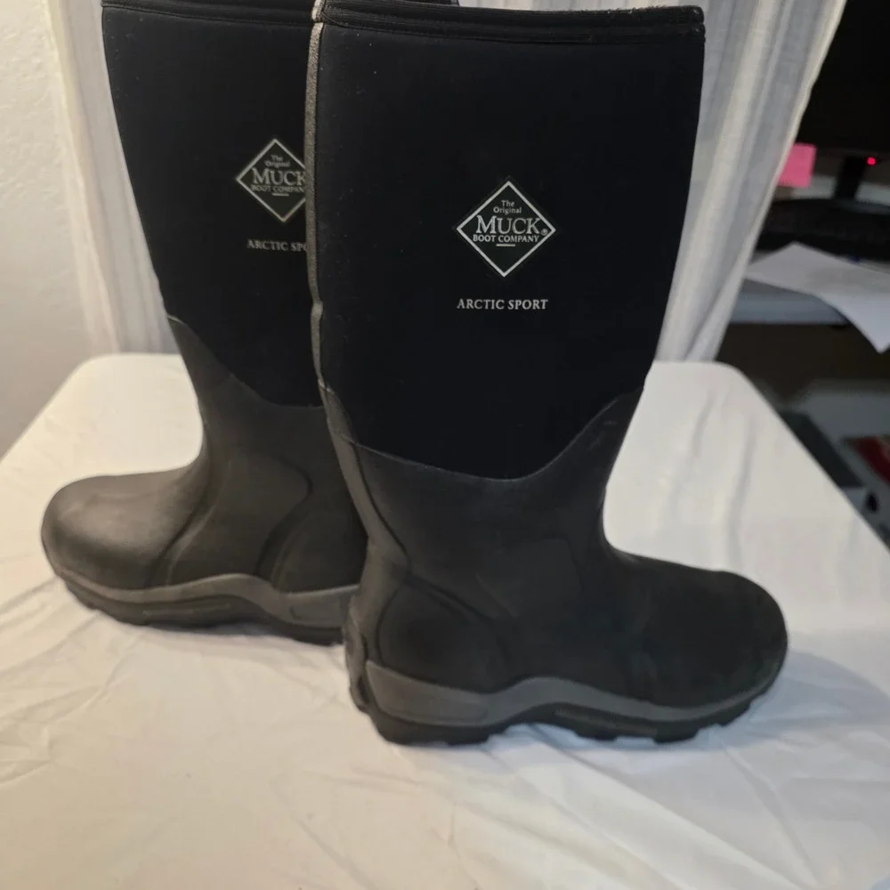 Muck Boot Arctic Sport Hunting Boots Mens 11 Womens 12 Waterproof Insulated Snow